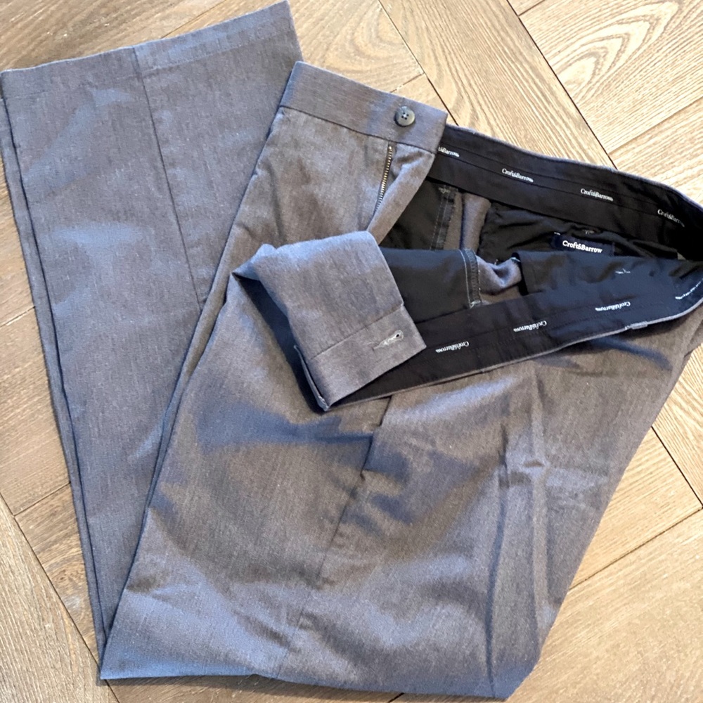 Men’s dress slacks. Croft and Barrow